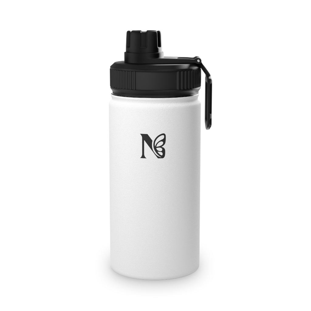 Stainless Steel Sports Water Bottle — Insulated Active Hydration Bottle