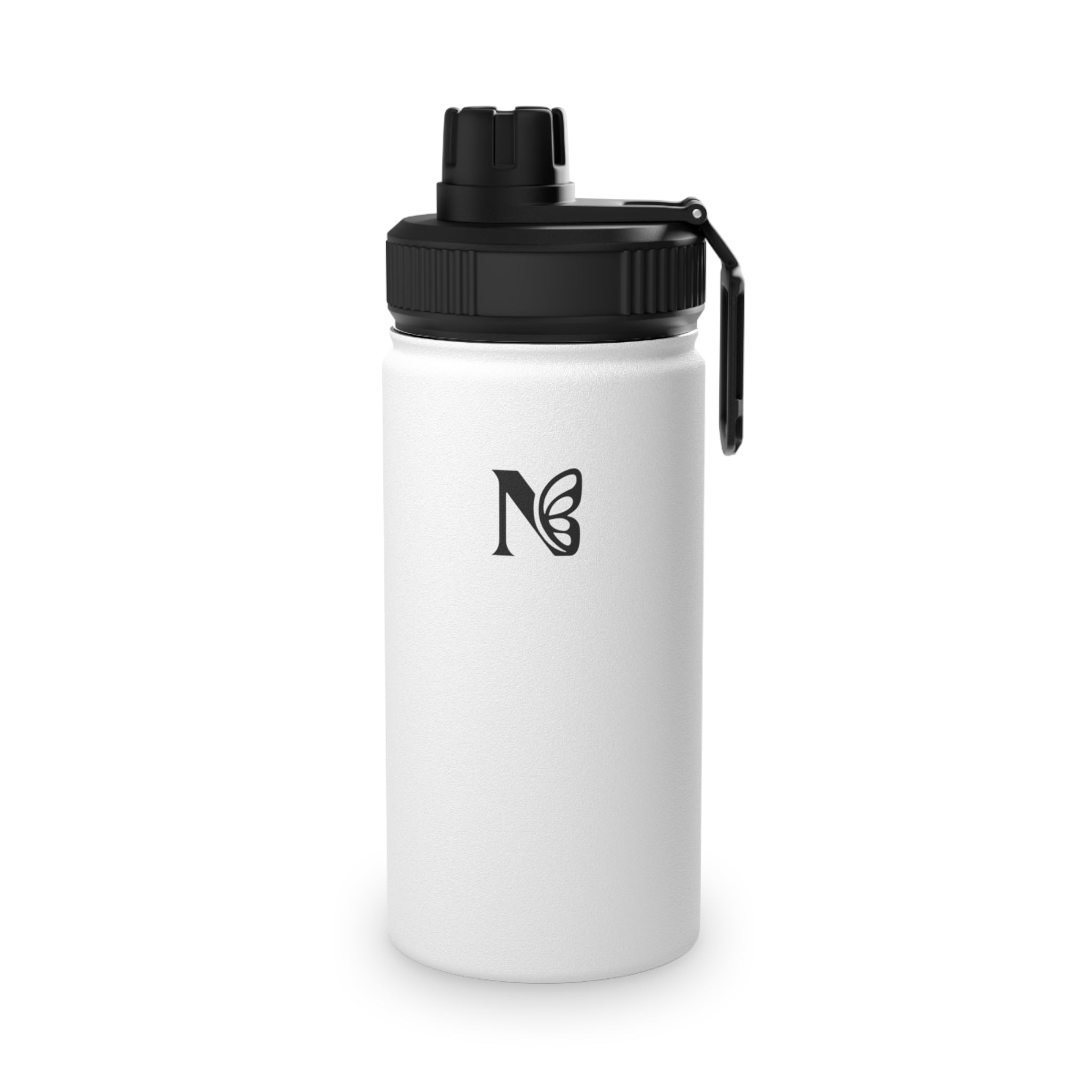 Stainless Steel Sports Water Bottle — Insulated Active Hydration Bottle