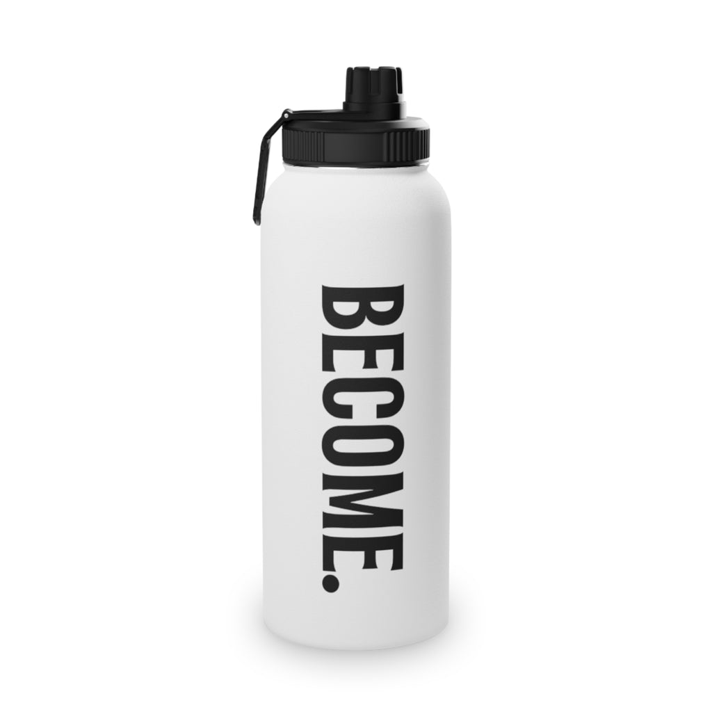 Stainless Steel Sports Water Bottle — Insulated Active Hydration Bottle