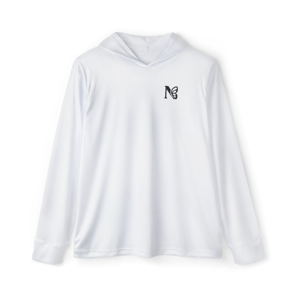 Performance Hoodie — Minimal N Monogram Sports Warmup