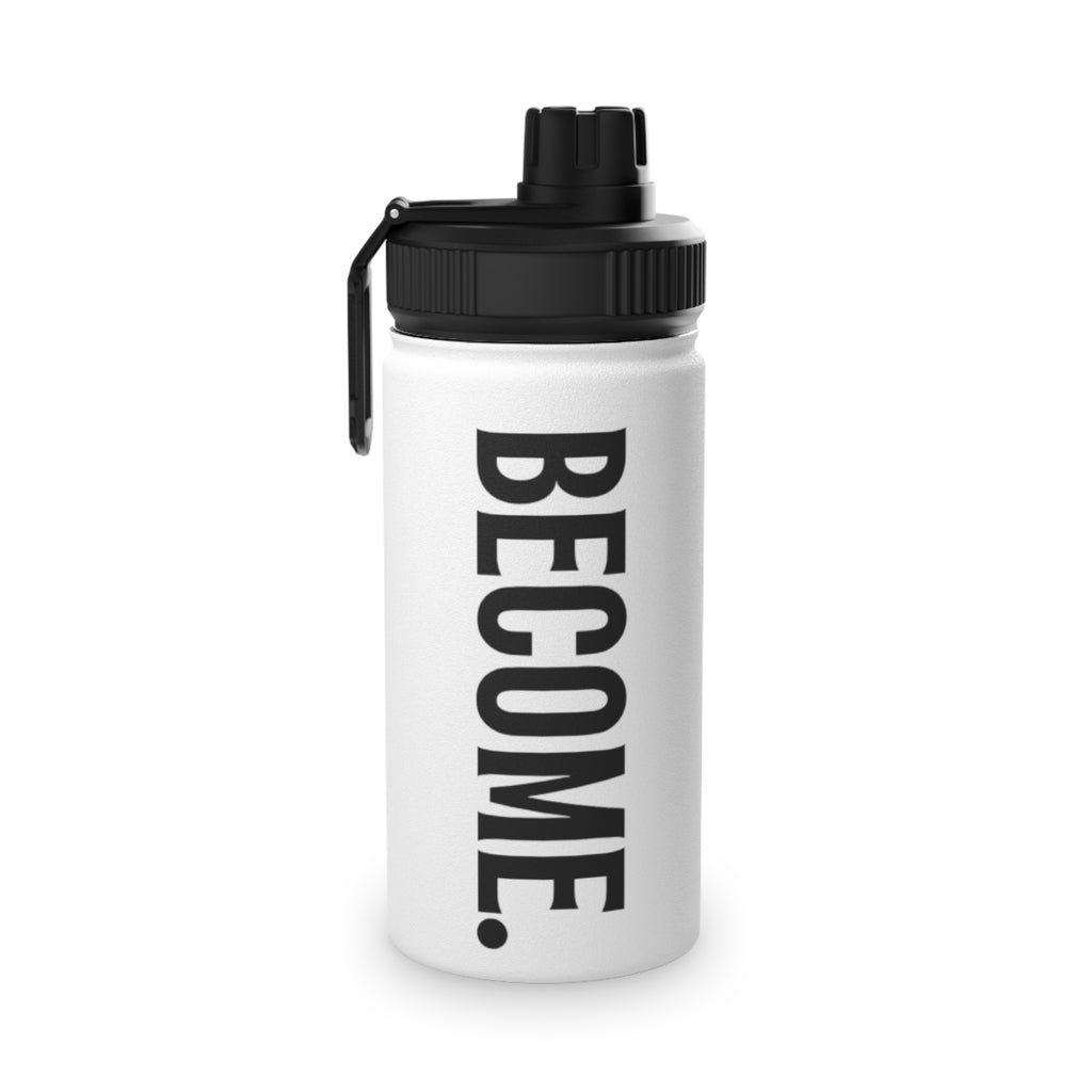 Stainless Steel Sports Water Bottle — Insulated Active Hydration Bottle