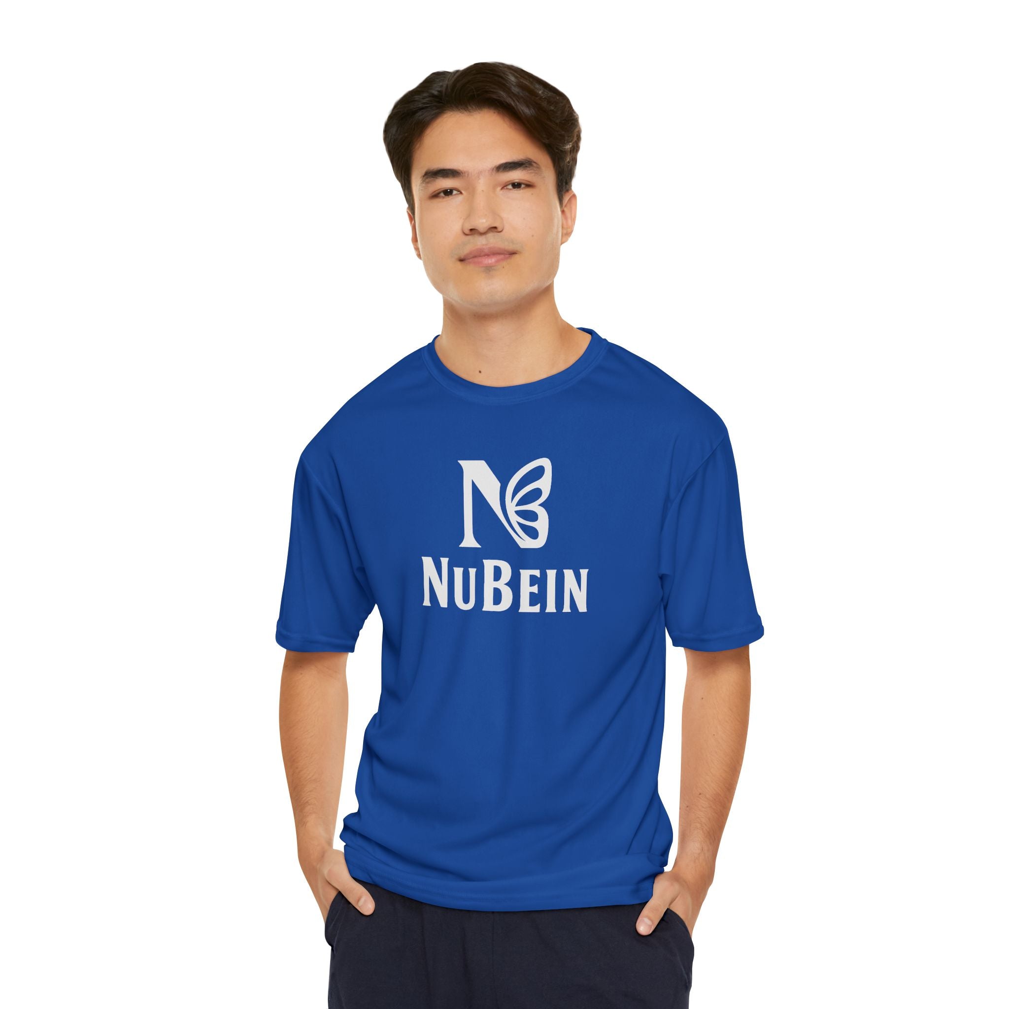 NuBein Performance T‑Shirt — Breathable Athletic Tee with Butterfly Logo