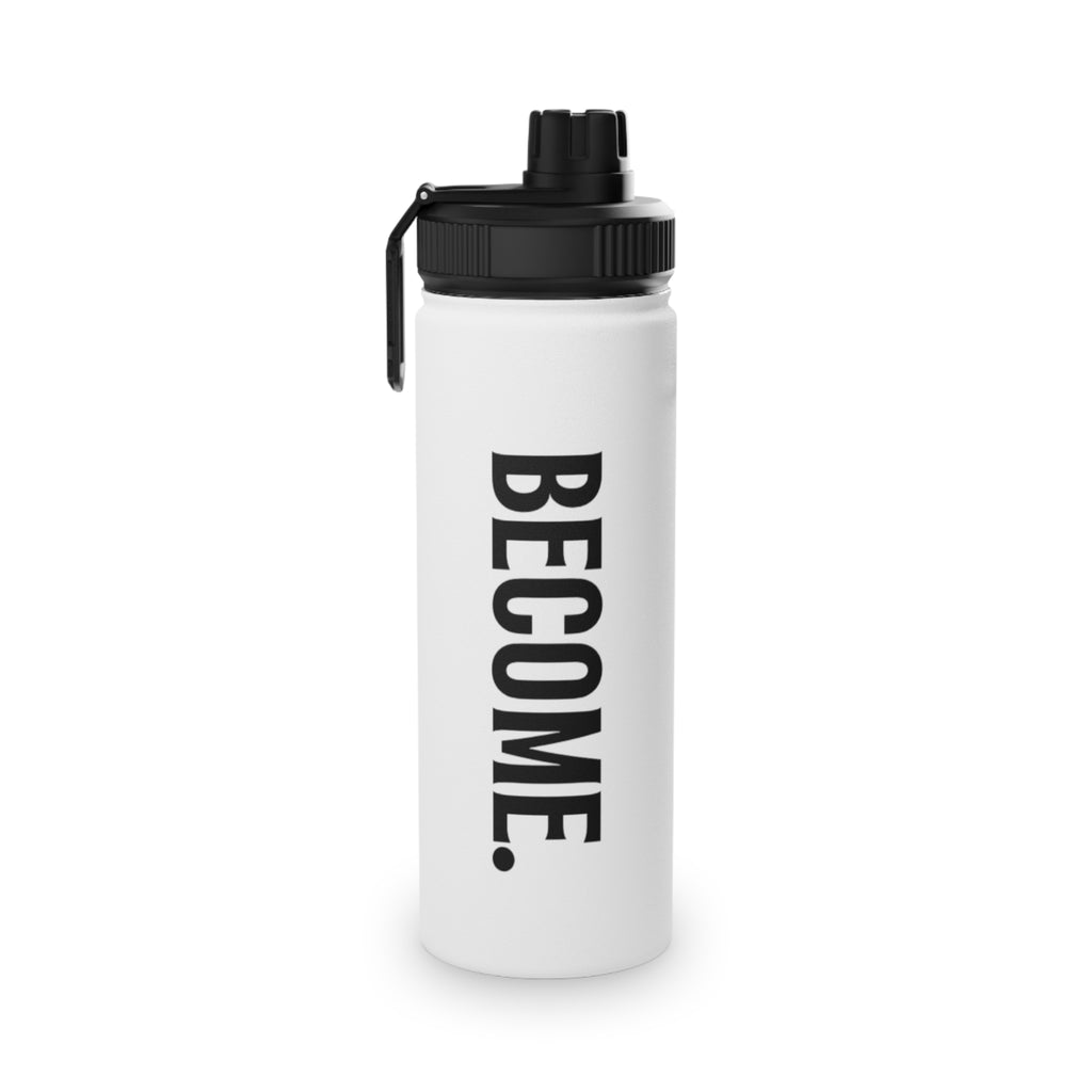 Stainless Steel Sports Water Bottle — Insulated Active Hydration Bottle