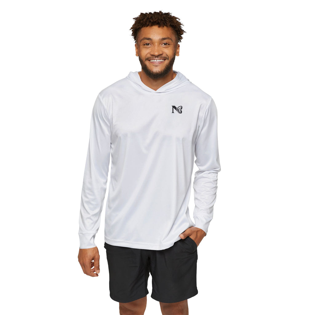 Performance Hoodie — Minimal N Monogram Sports Warmup